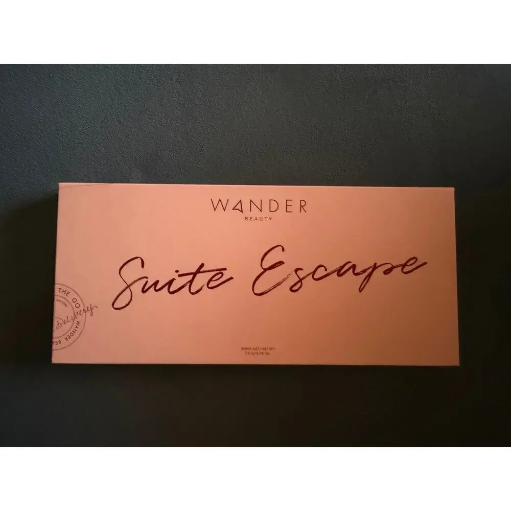 Wander Beauty Suite Escape Eyeshadow Palette 10 Shades 7.5g 0.26 oz Mirror
